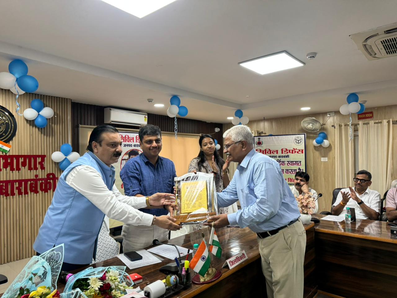 नवीन सेठ बने सिविल डिफेंस बाराबंकी के चीफ वार्डन