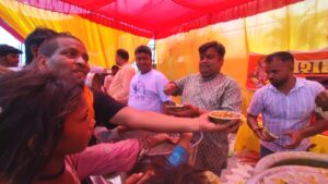बड़े मंगल पर इमेजिन रिसोर्ट में भव्य भंडारे का हुआ आयोजन
